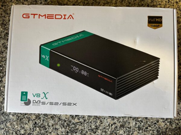 Decodificador Satelite GTmedia V8X