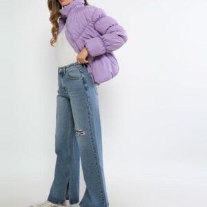 Parka acolchada lila Index talla XL