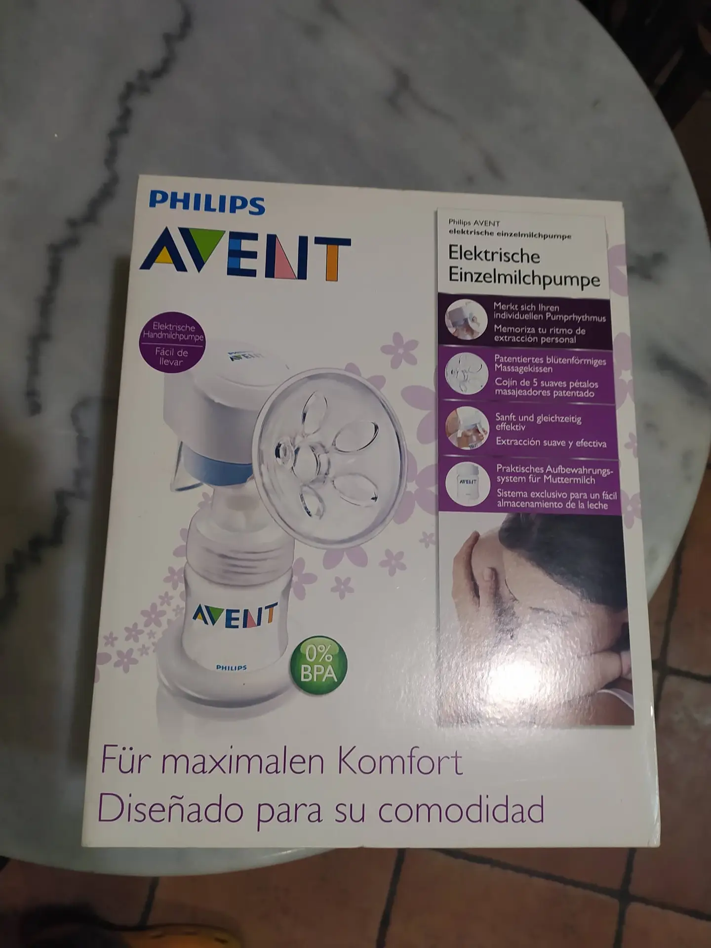 Sacaleches eléctrico Philips Avent