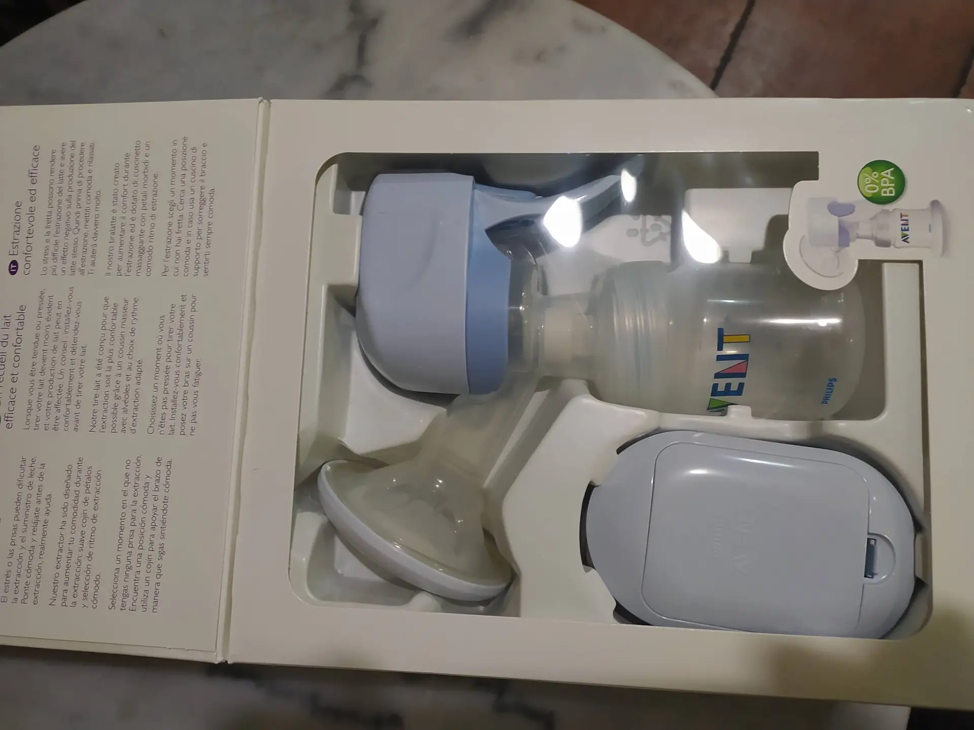 Sacaleches eléctrico Philips Avent
