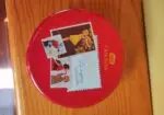 Lata roja Nestlé vintage