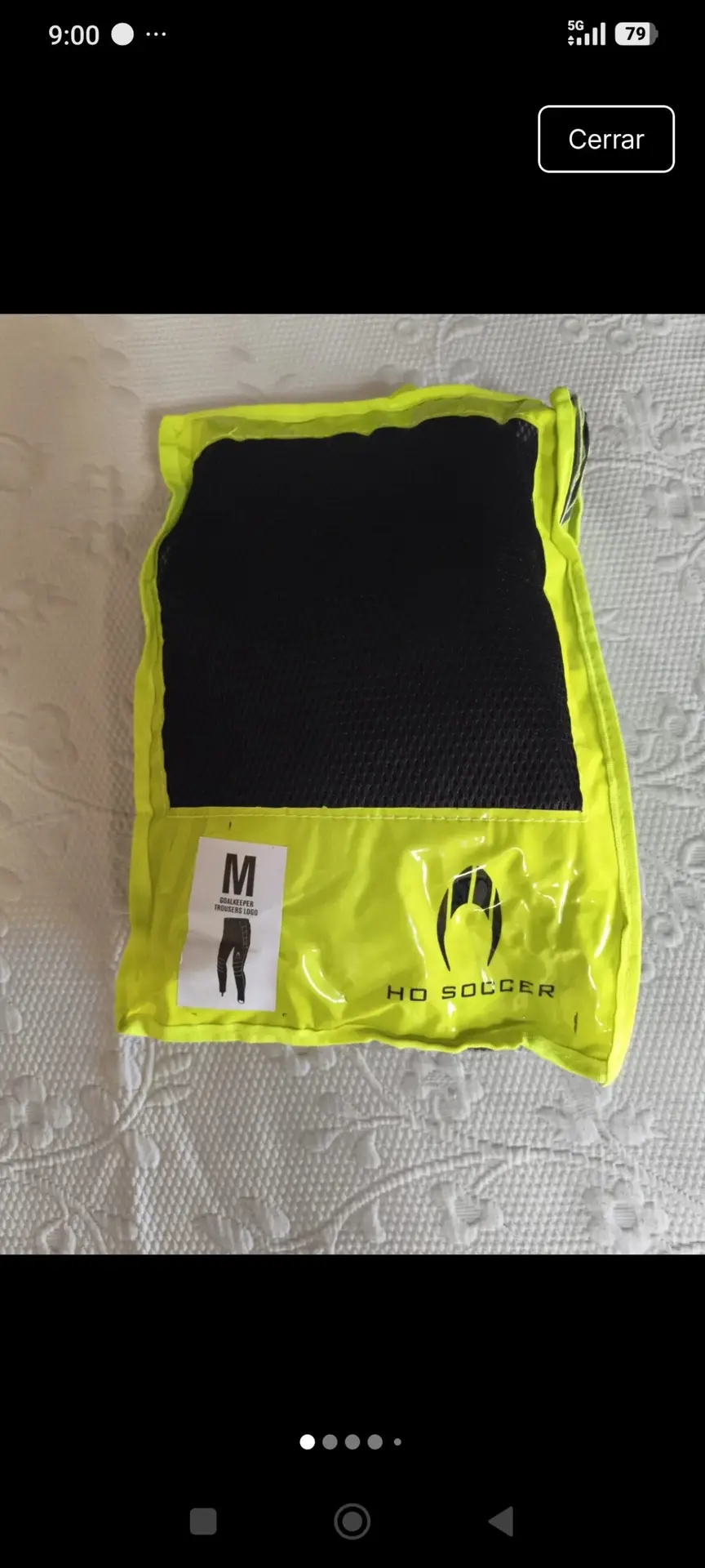 Pantalones de portero