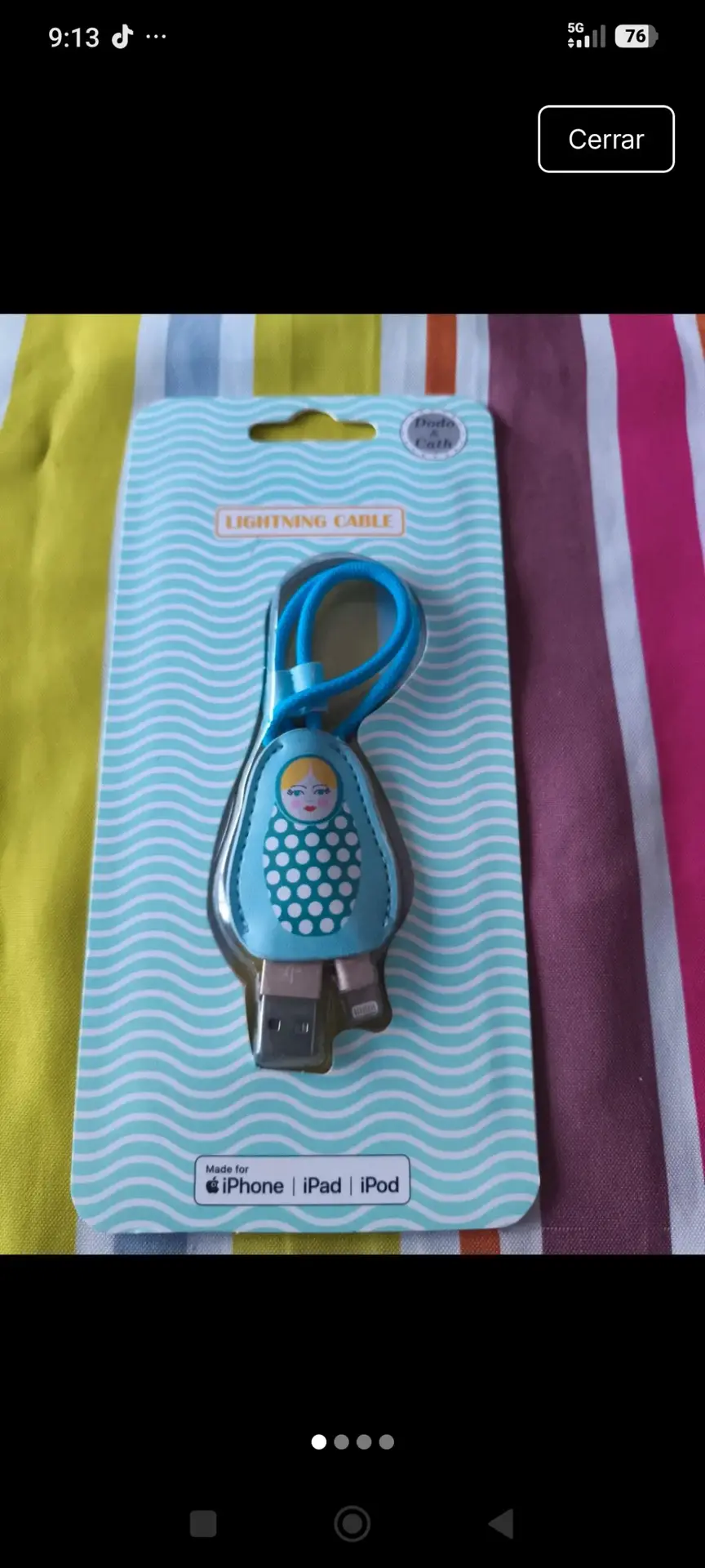 Cargador usb