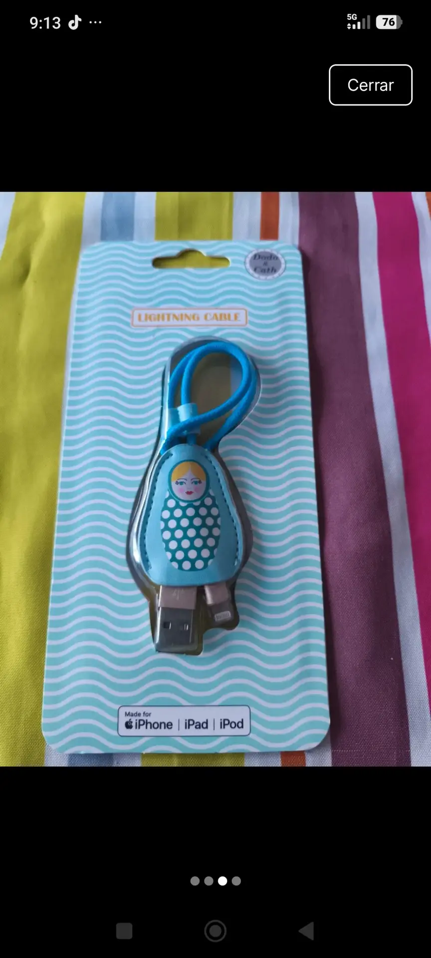 Cargador usb