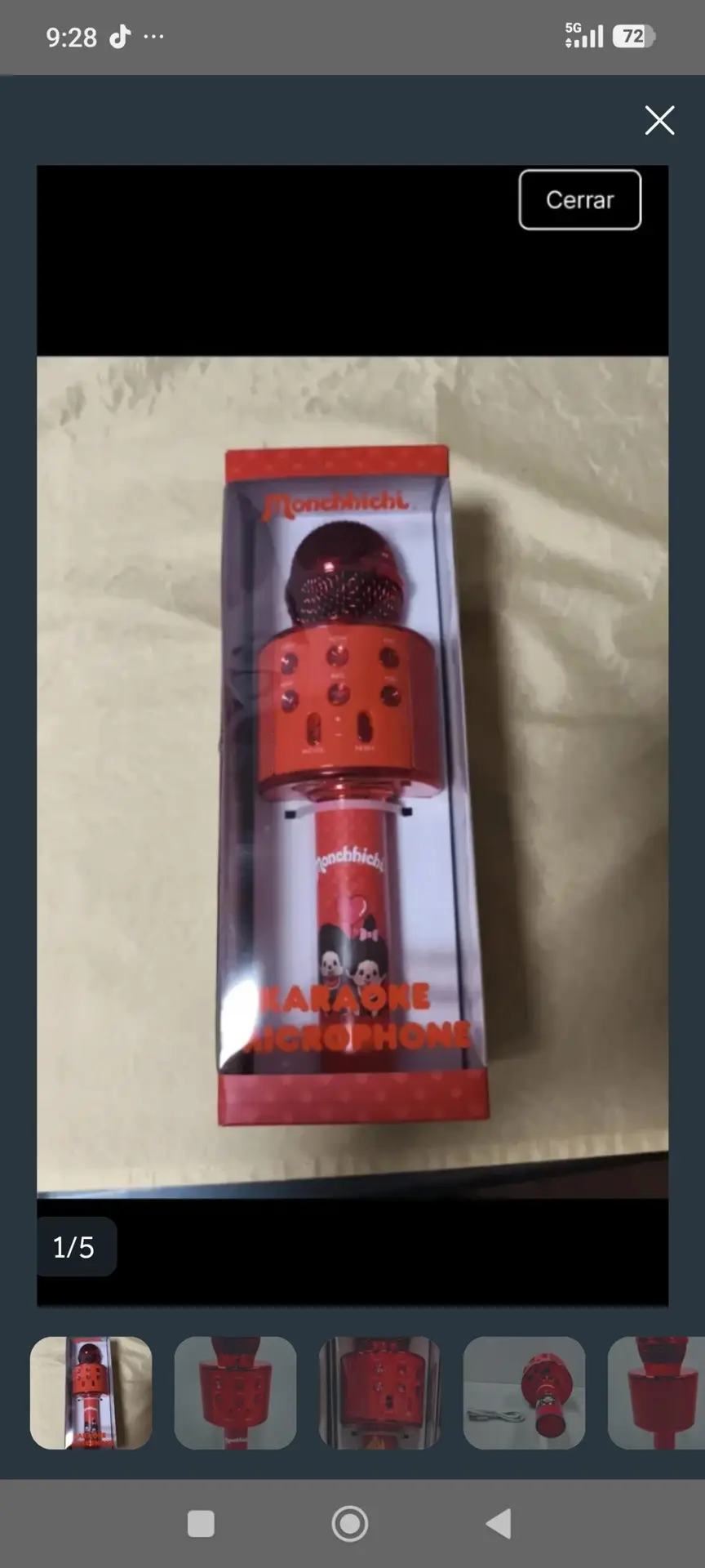 Micrófono karaoke