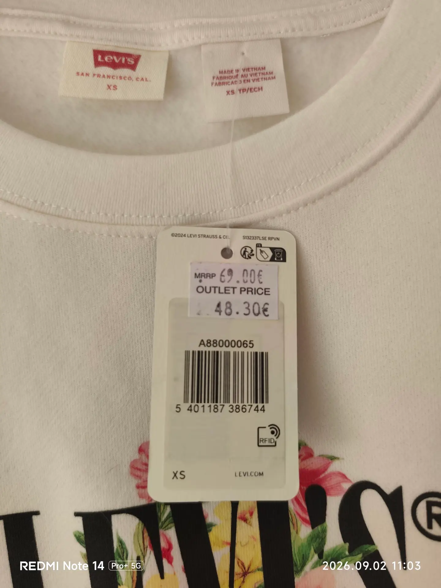Sudadera Levis