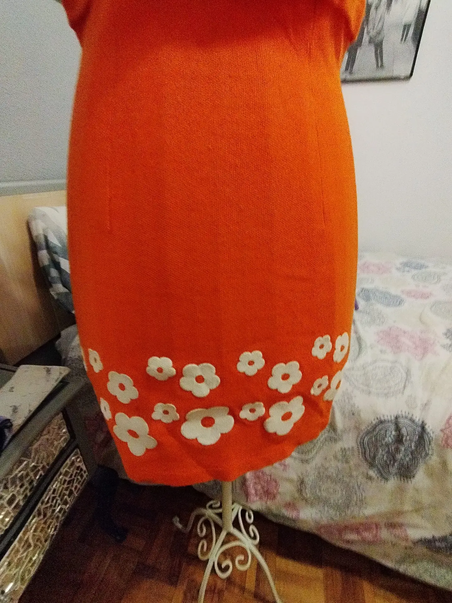 Vestido vintage flores
