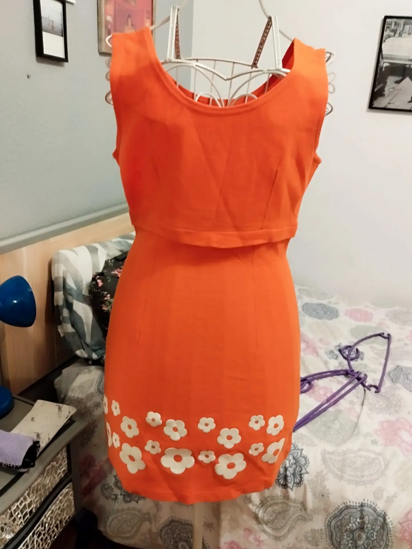 Vestido vintage flores