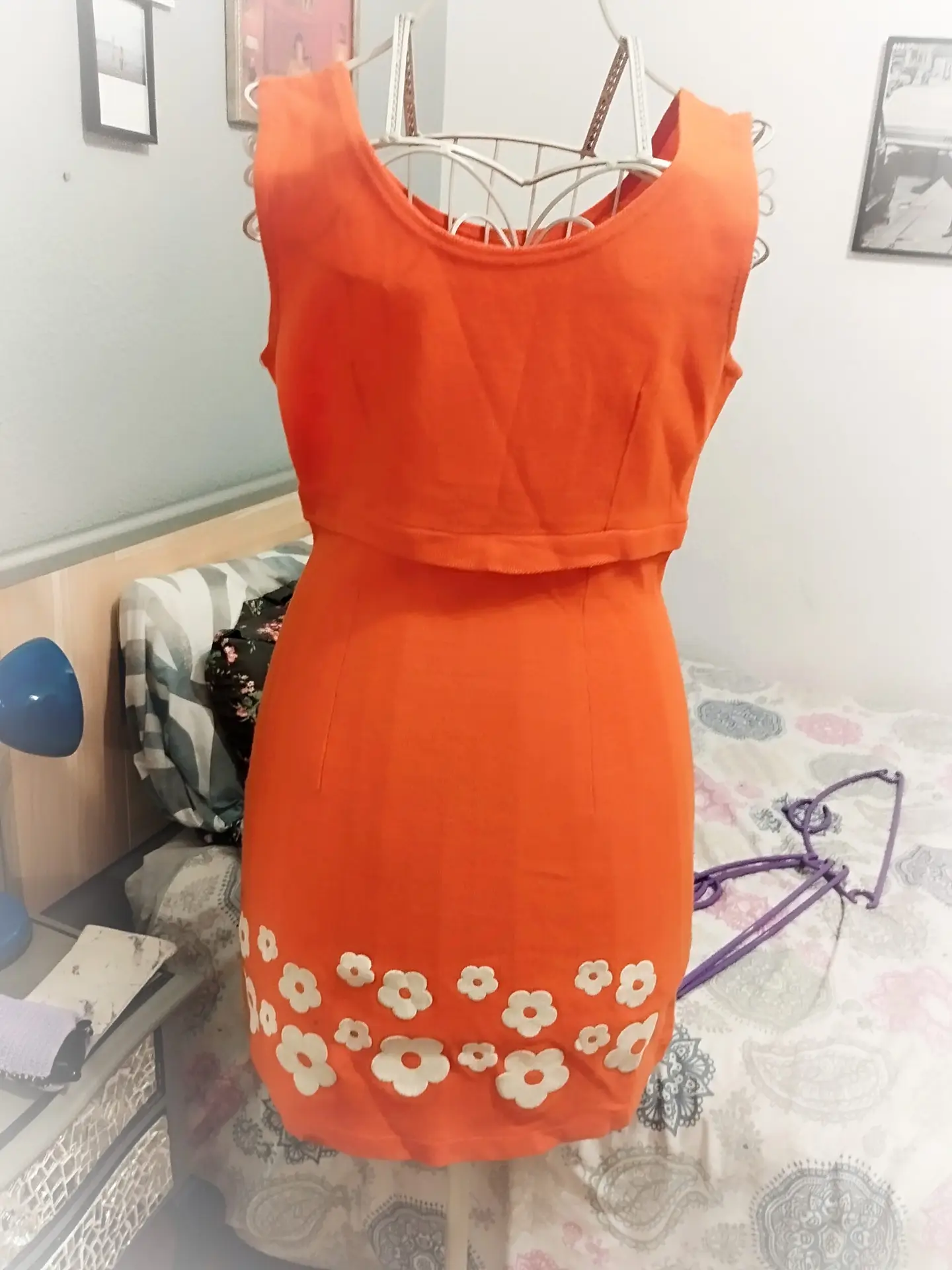Vestido vintage flores