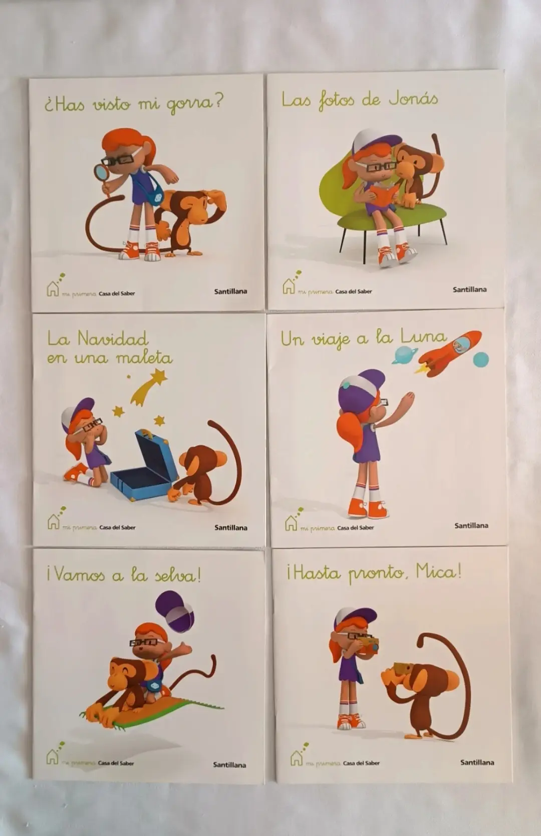 Lote 6 Cuentos Mica y sus amigos