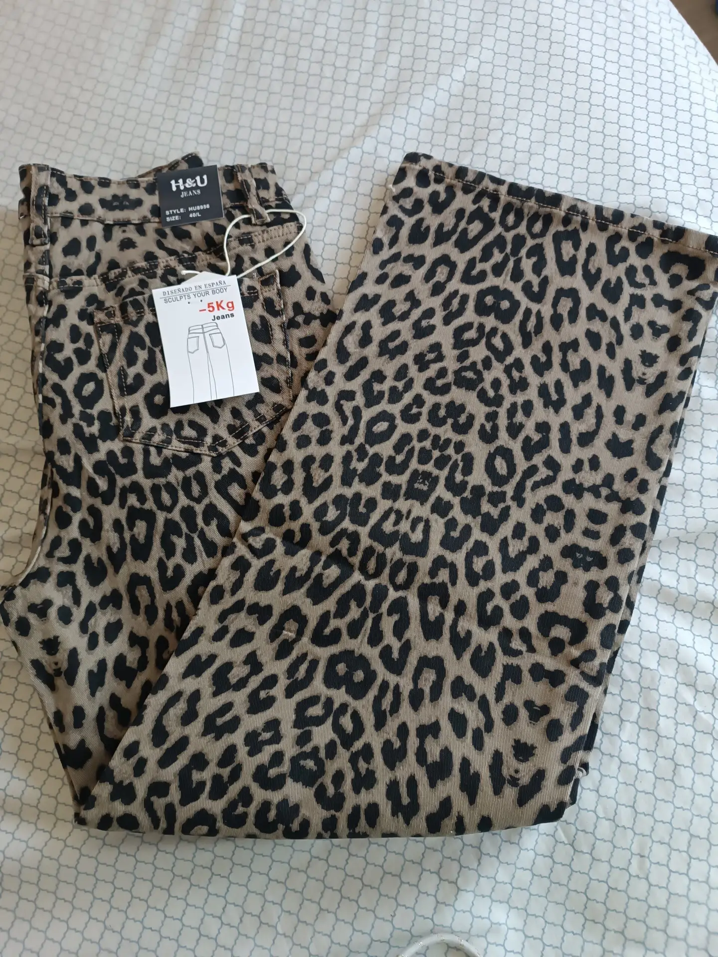 Pantalón Animal Print talla L