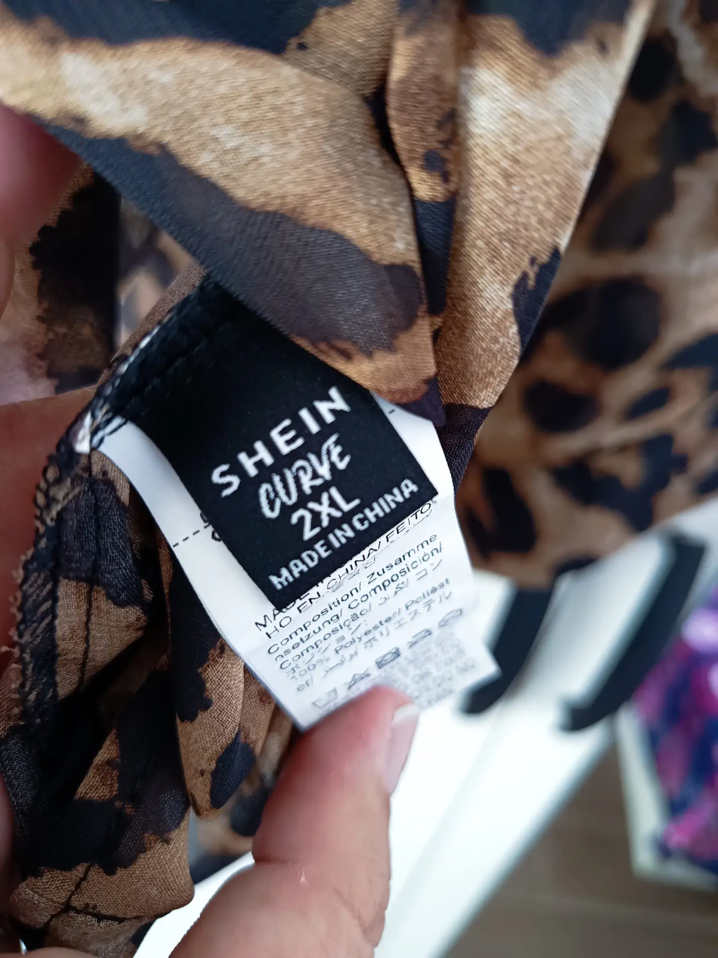 Camisa de leopardo