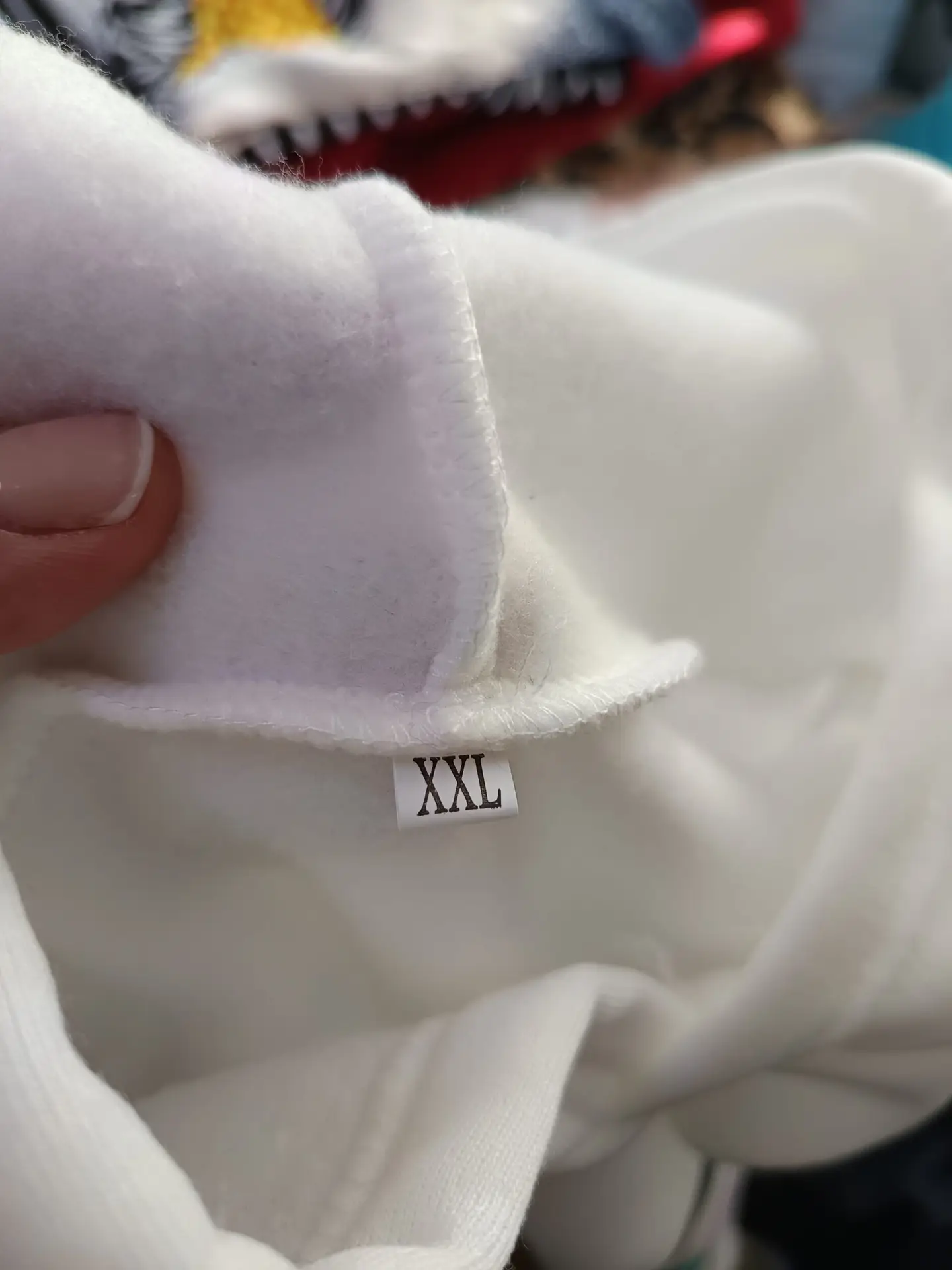 Sudadera blanca