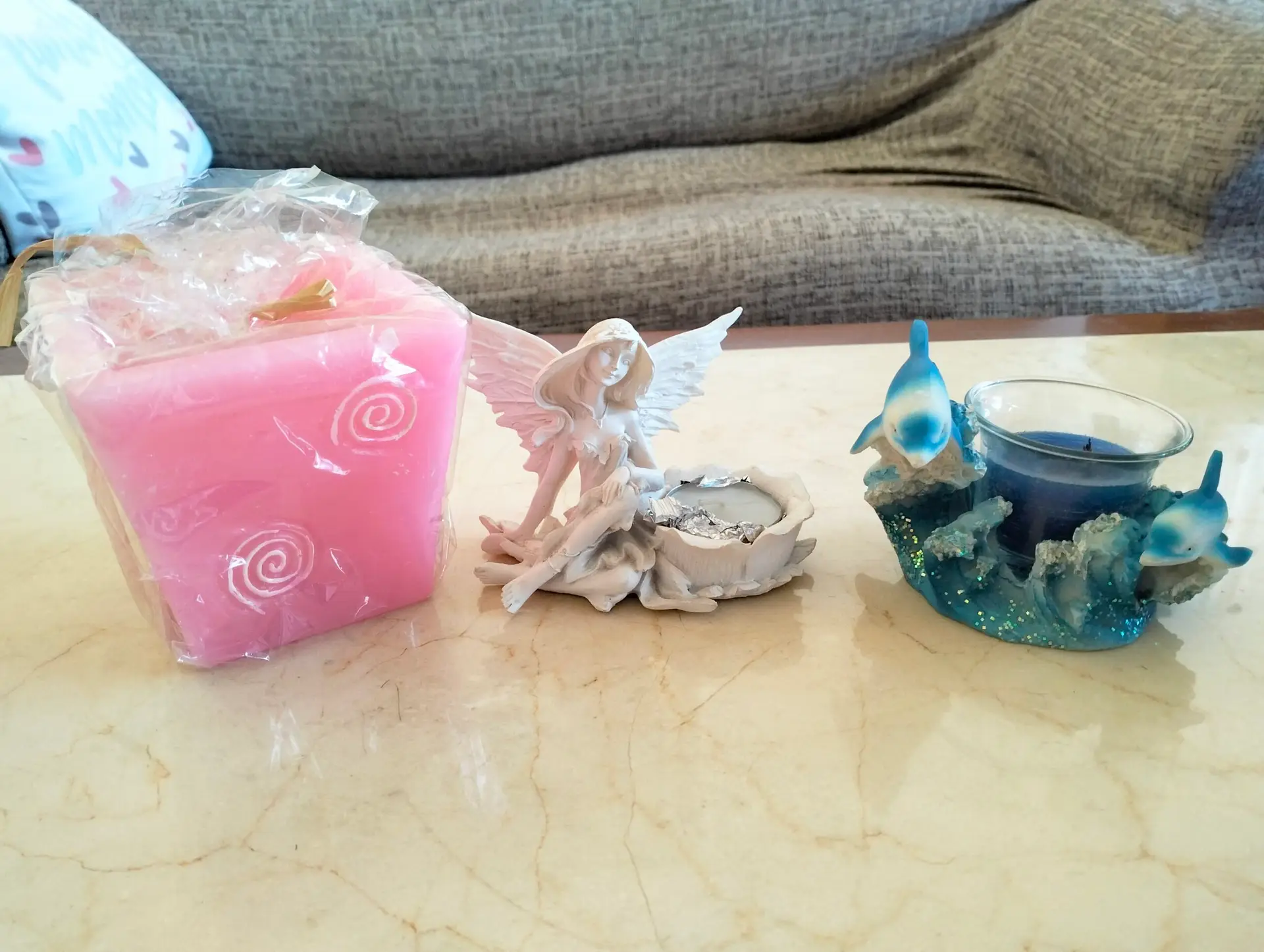 Conjunto de 3 velas