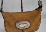 Bolso serraje pien boho Mango