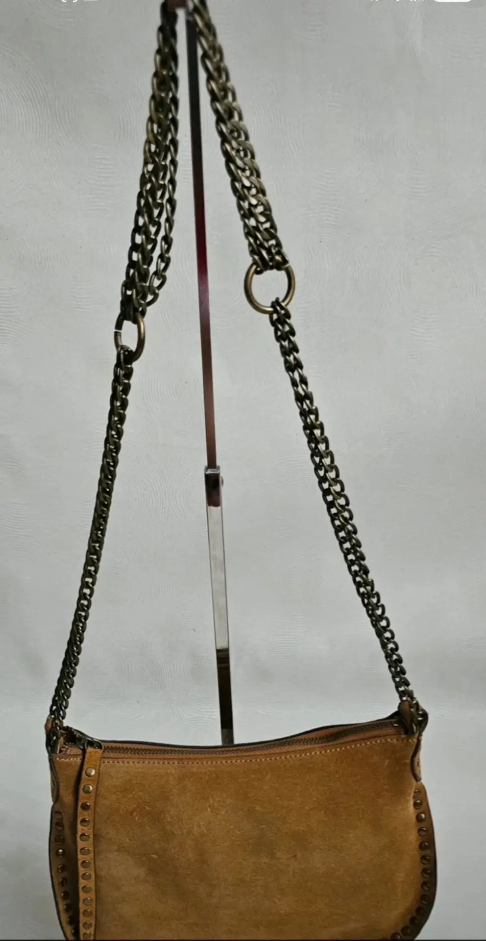 Bolso serraje pien boho Mango