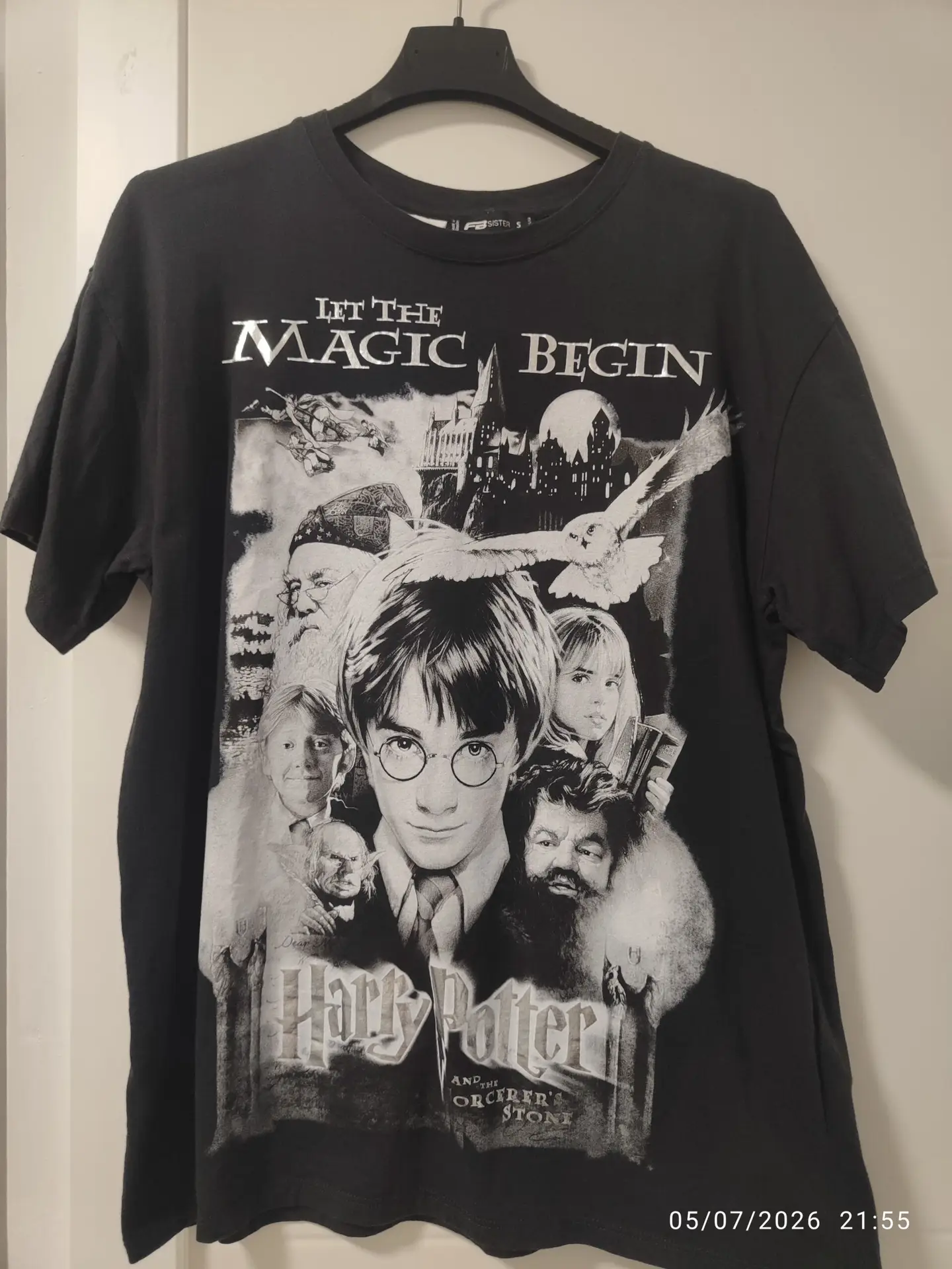 Camiseta Harry Potter y la Piedra Filosofal no negociable