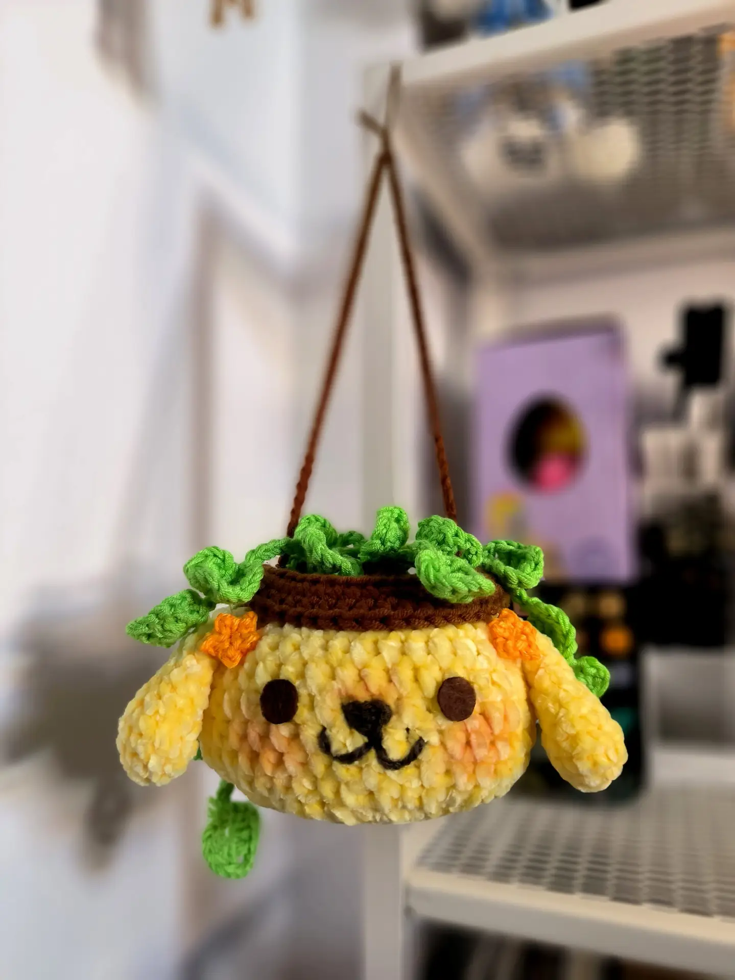 Matera a crochet de pompompurin ✨