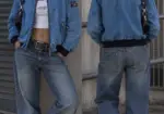 Cazadora Bomber Y2k estilo Años 2000 de Zara Basic