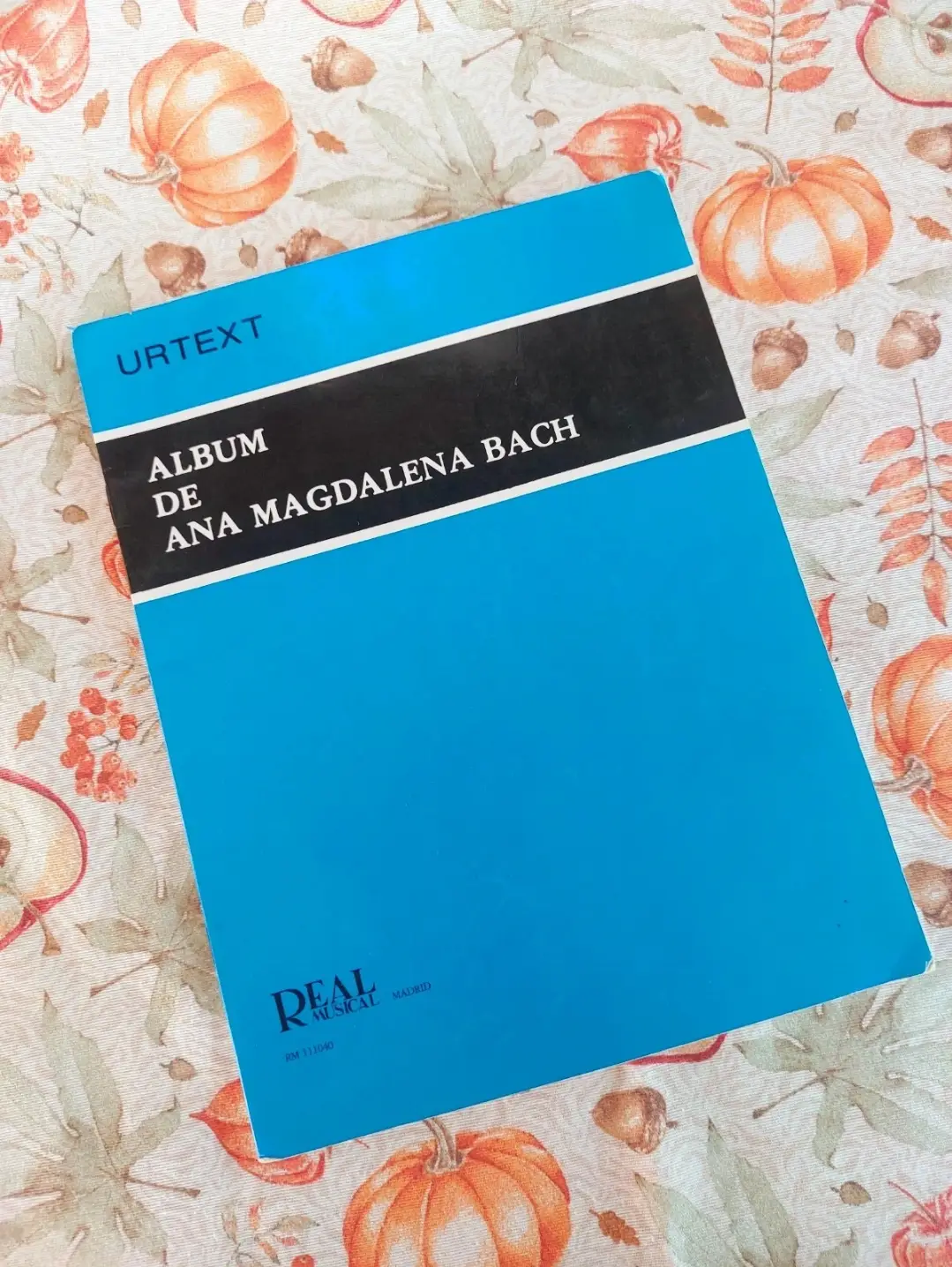 Álbum Piano Ana Magdalena Bach en edición Urtext 25 Piezas