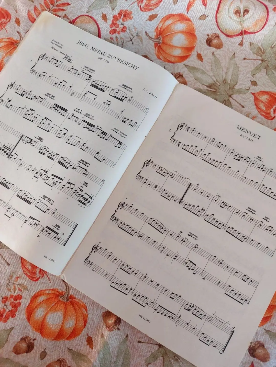 Álbum Piano Ana Magdalena Bach en edición Urtext 25 Piezas