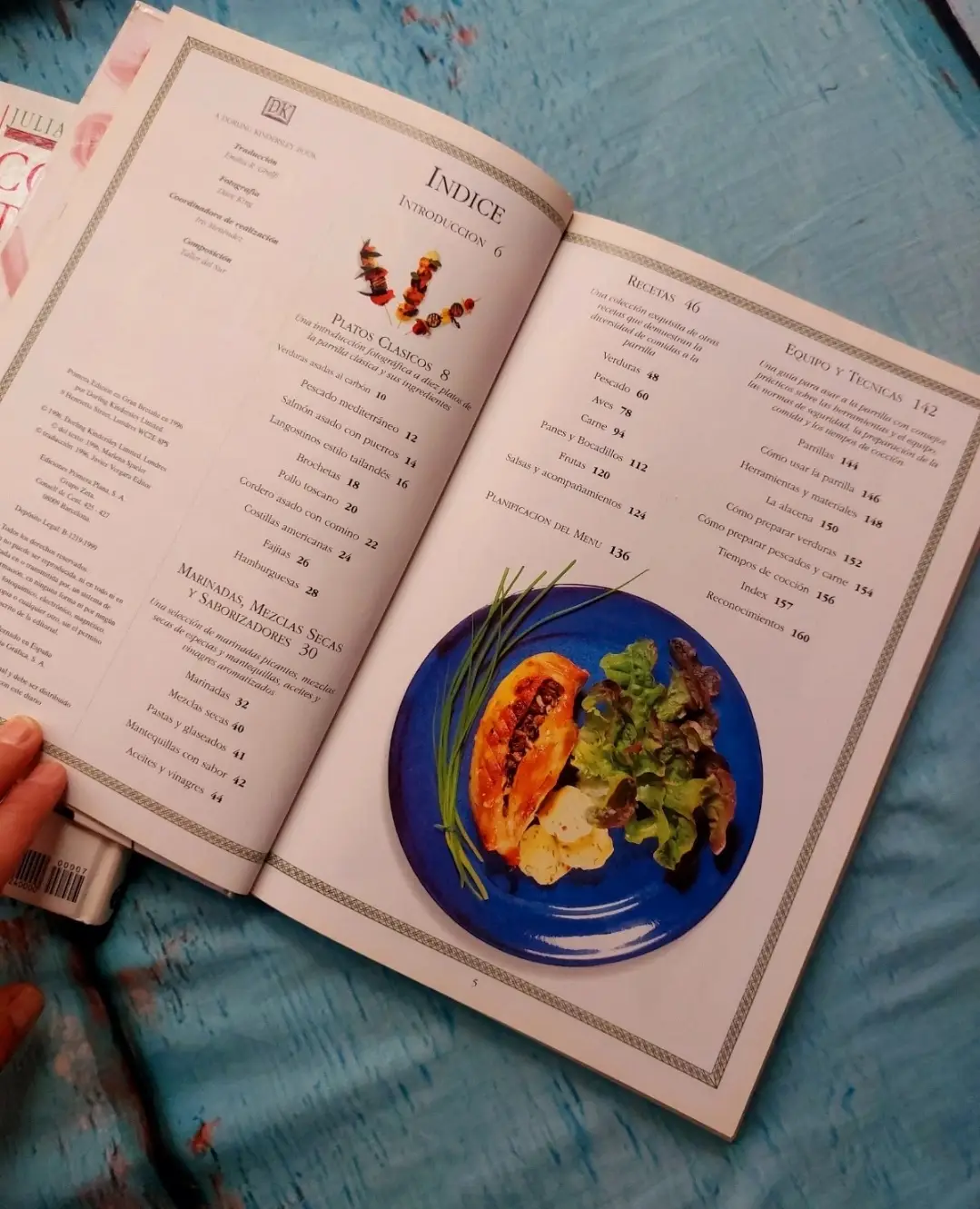 Lote de Libros de Cocina Italiana Clásica y Parrilla