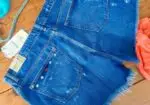 Shorts Tiro Alto Bordados de Zara T 42 Algodón 100%