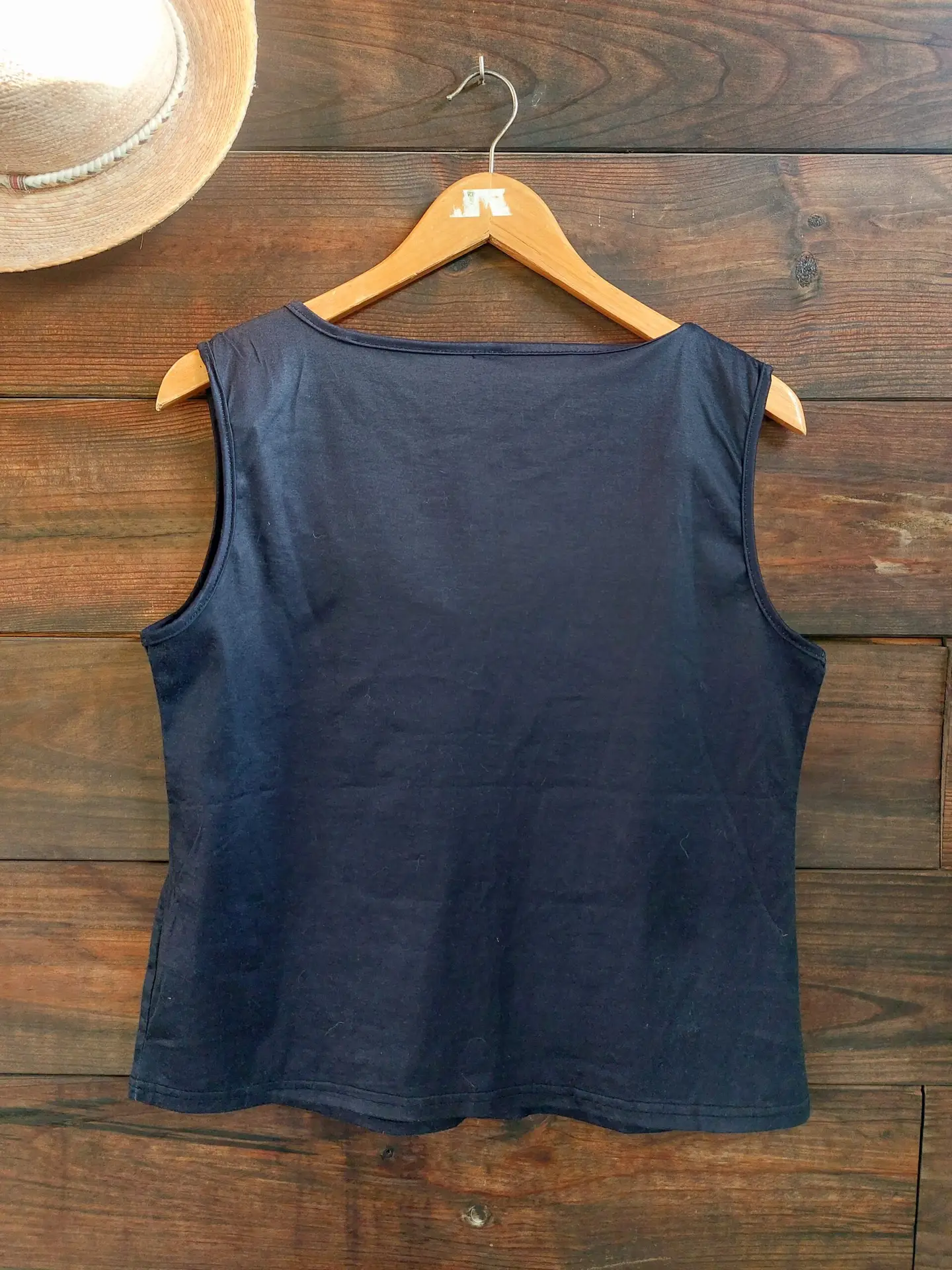 Top Sin mangas Estilo Country Americano talla L
