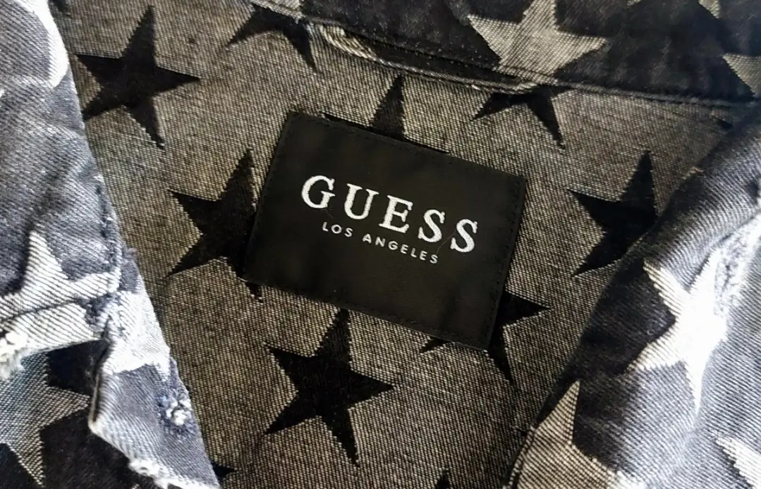 Cazadora Vaquera Cropped Guess Los Angeles Talla S