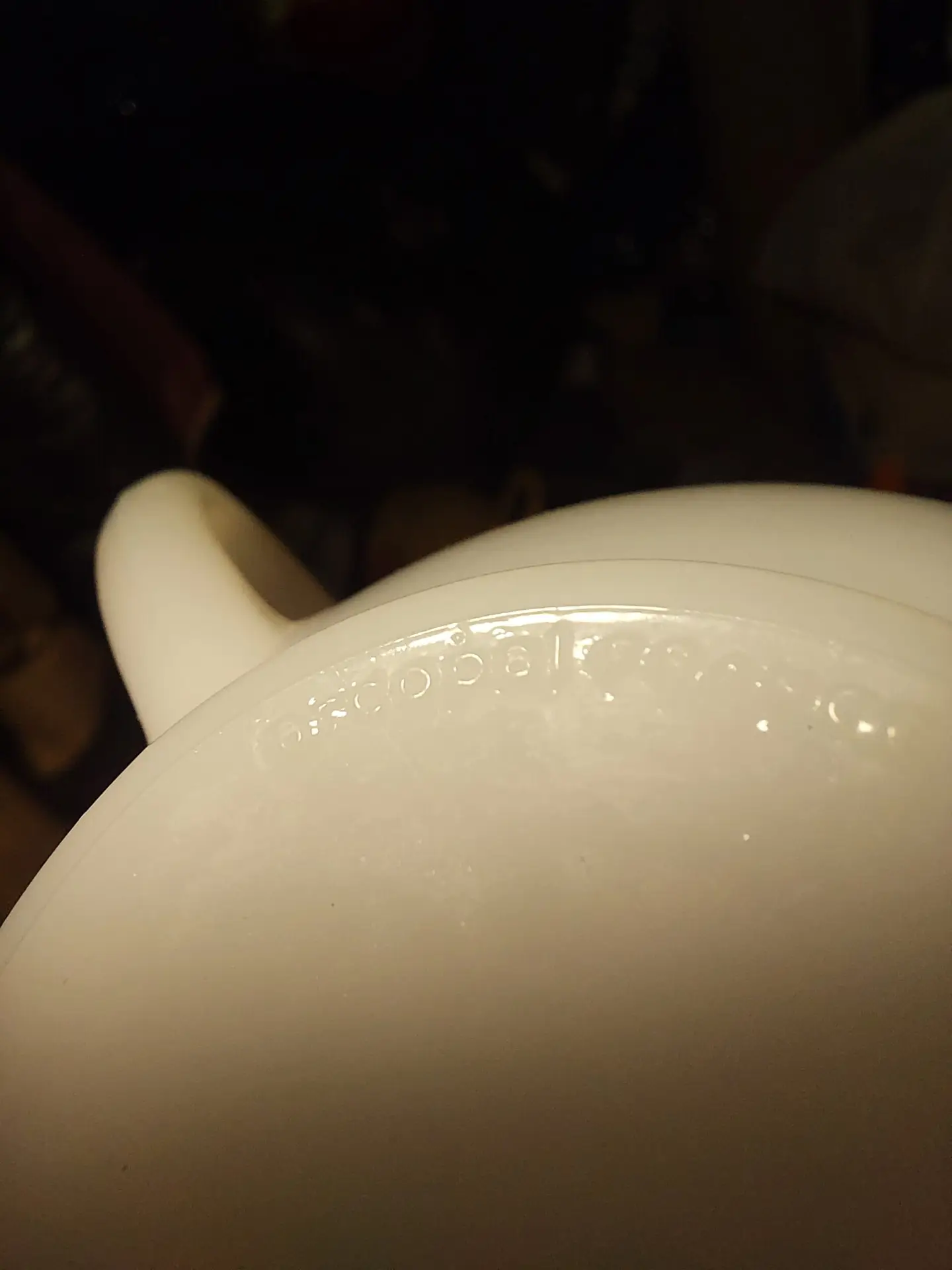Lote de Tazas Cristal Opalino Estampado Rosas de Arcopal años 70