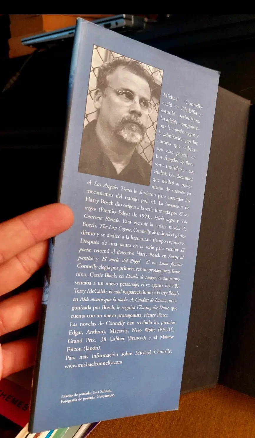 Ciudad de Huesos- Michael Connelly- Novela Negra Criminal