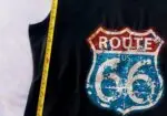 Top Tank Negro con Estampado Americano Route 66 Talla L