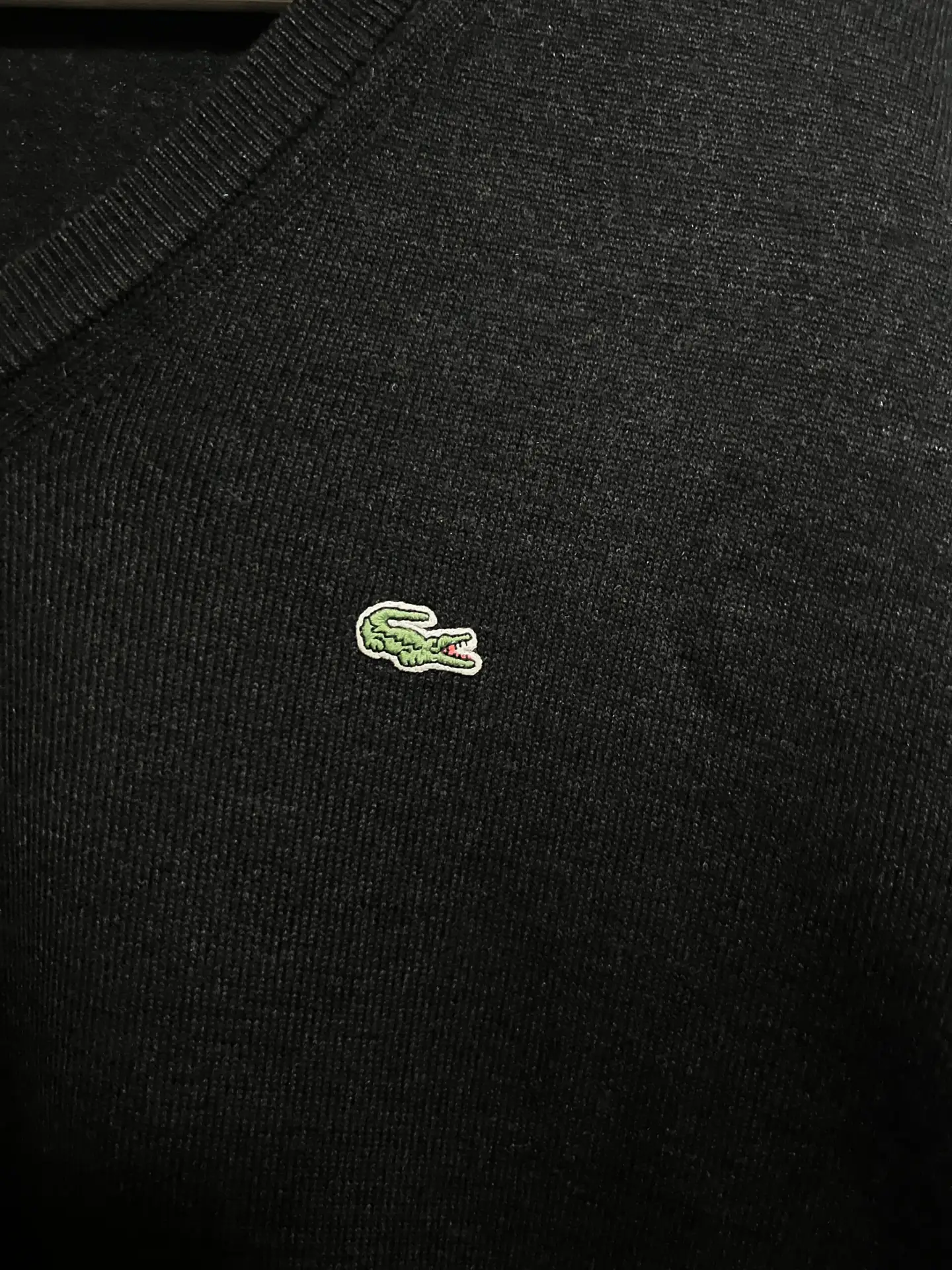 Jersey Lacoste Negro