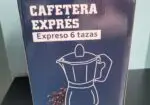 Cafetera italiana roja