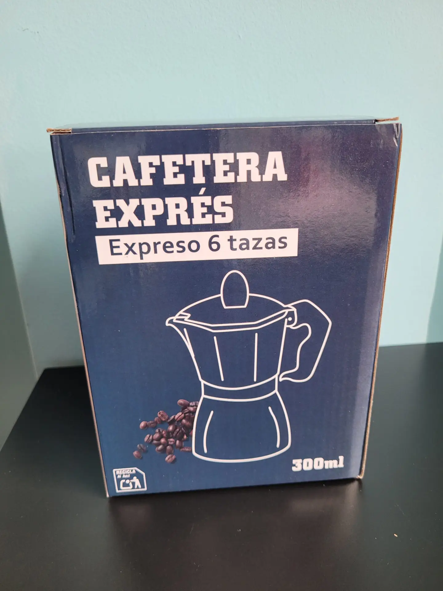 Cafetera italiana roja
