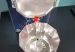 Cafetera italiana roja