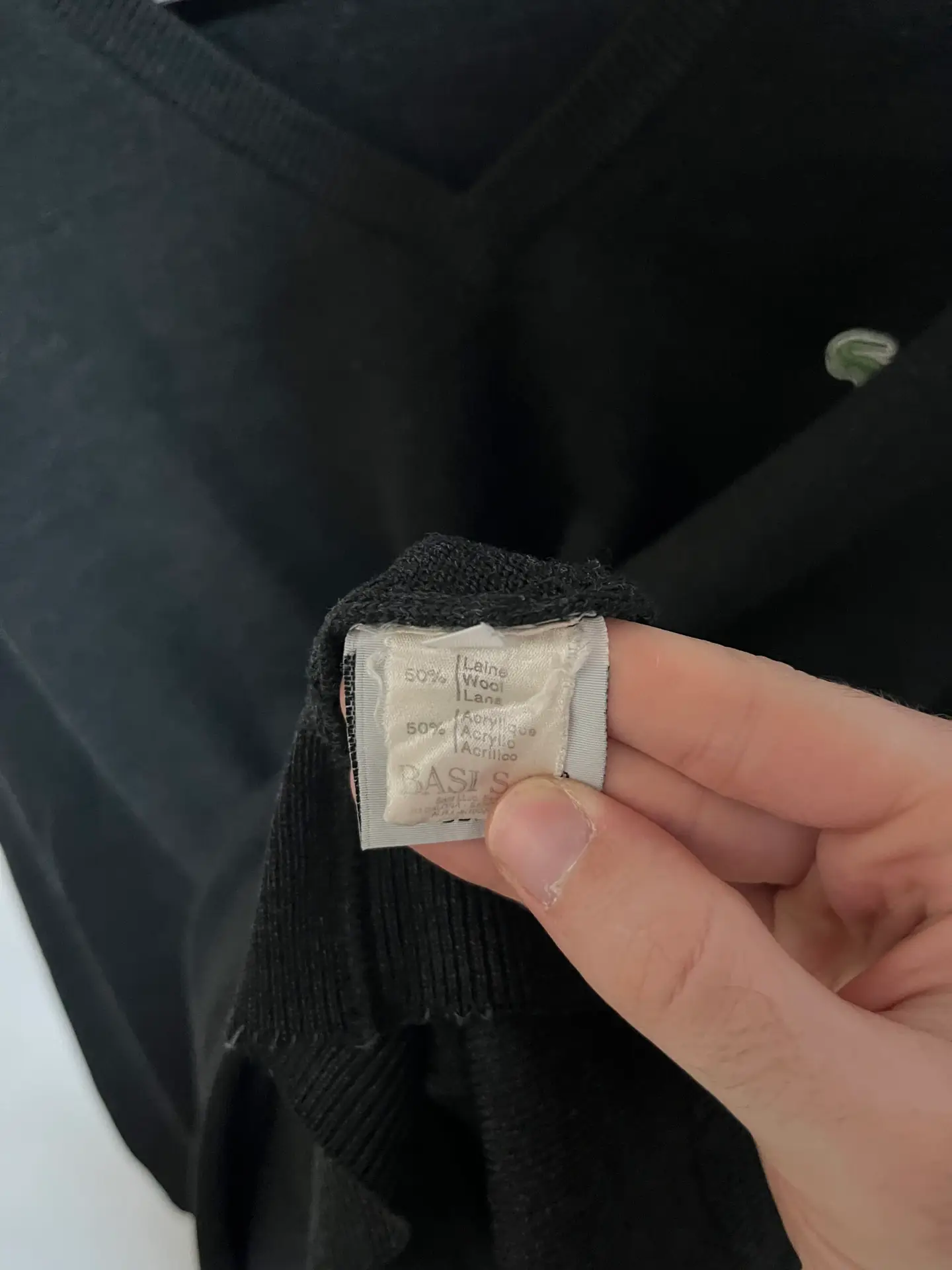 Jersey Lacoste Negro