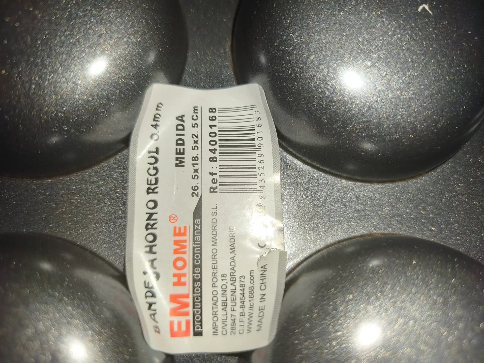 Molde para horno