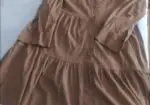 Vestido camisero manga larga