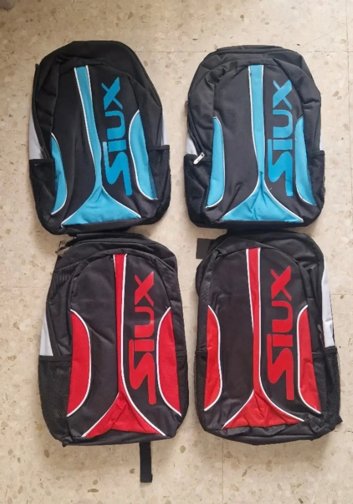 Mochilas de pádel SIUX y Softee