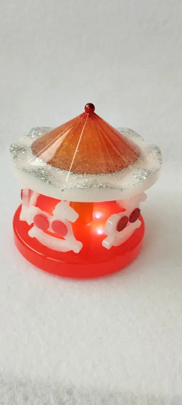 Carrusel infantil con luz Led