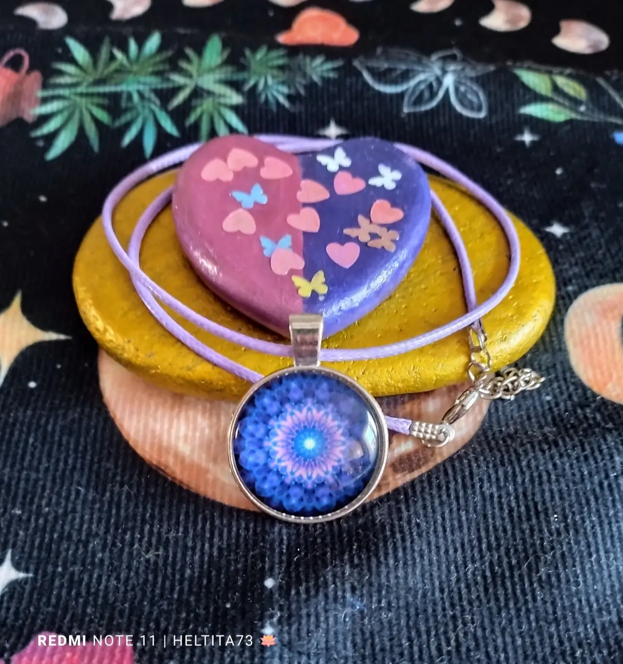 Conjunto «Mandala Lila»