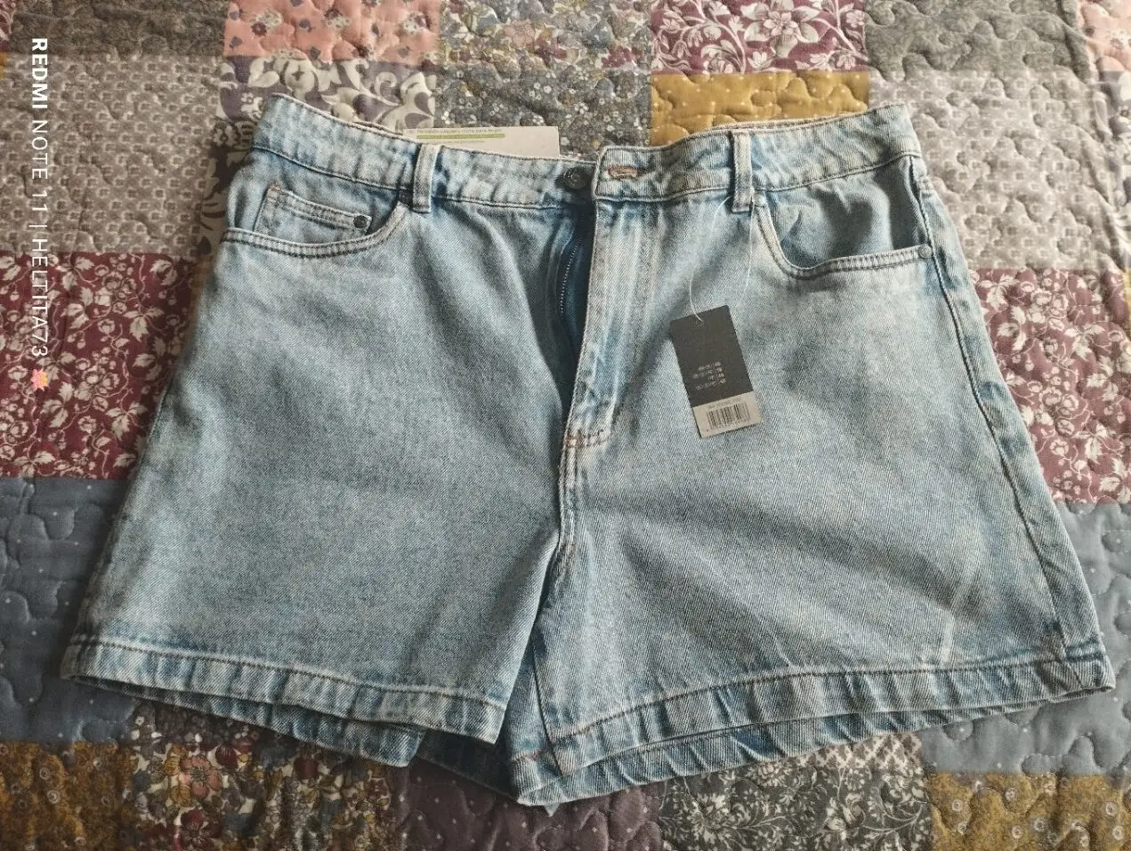 Pantalón corto vaquero mujer