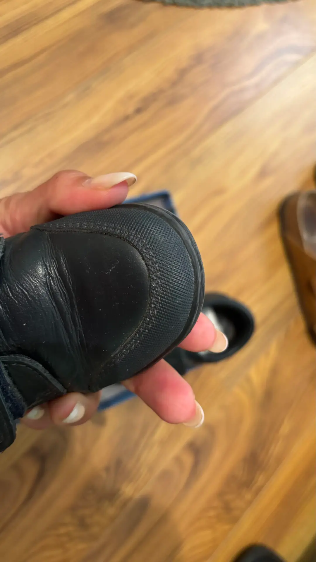 Zapato niño colegial
