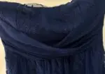 Vestido Corto Azul Marino