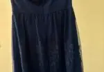 Vestido Corto Azul Marino