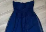 Vestido Corto Azul Marino