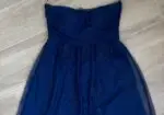Vestido Corto Azul Marino