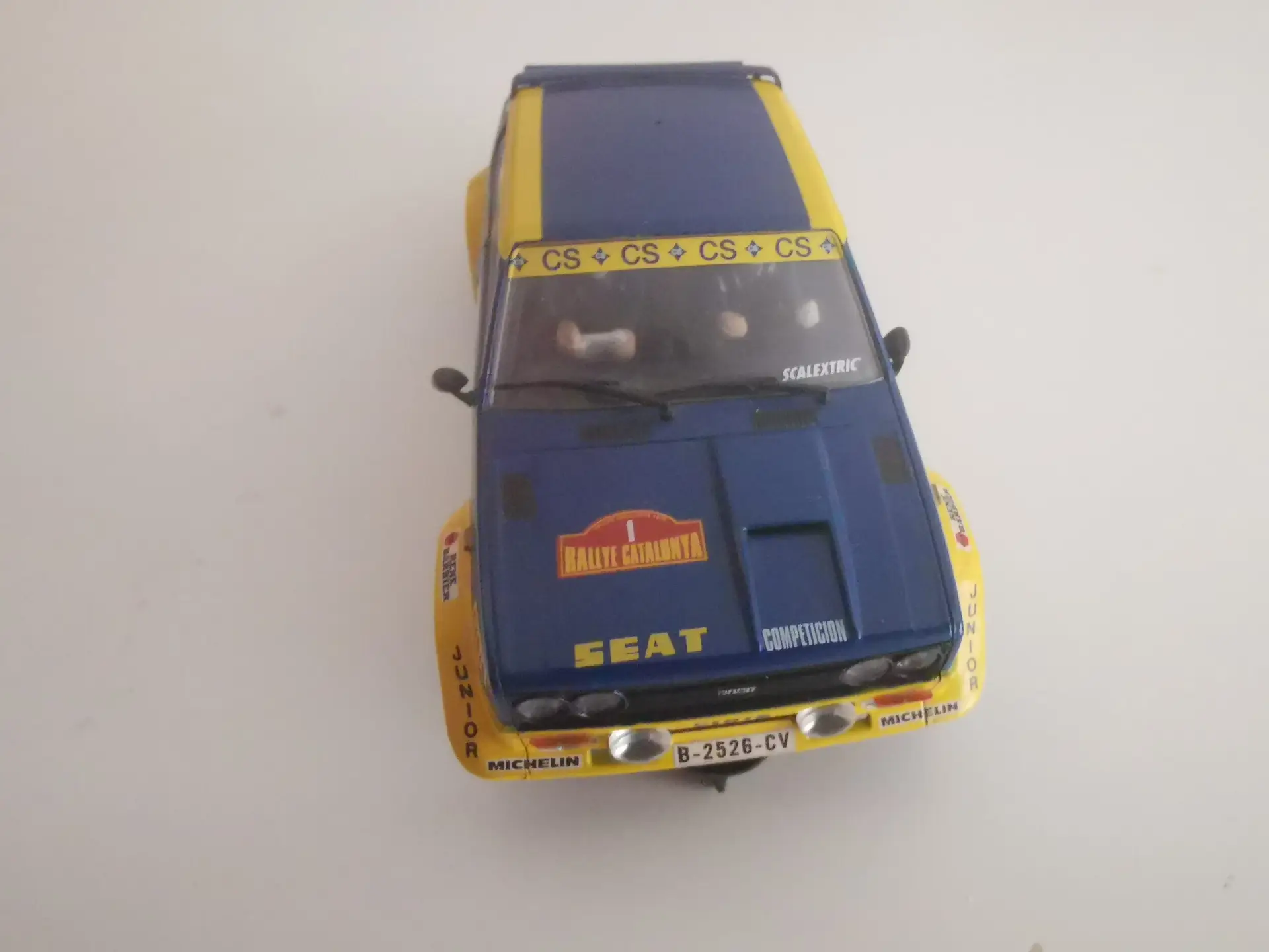 Coche de sxcaextric seat (Fiat) 131 abarth Beni Fernández