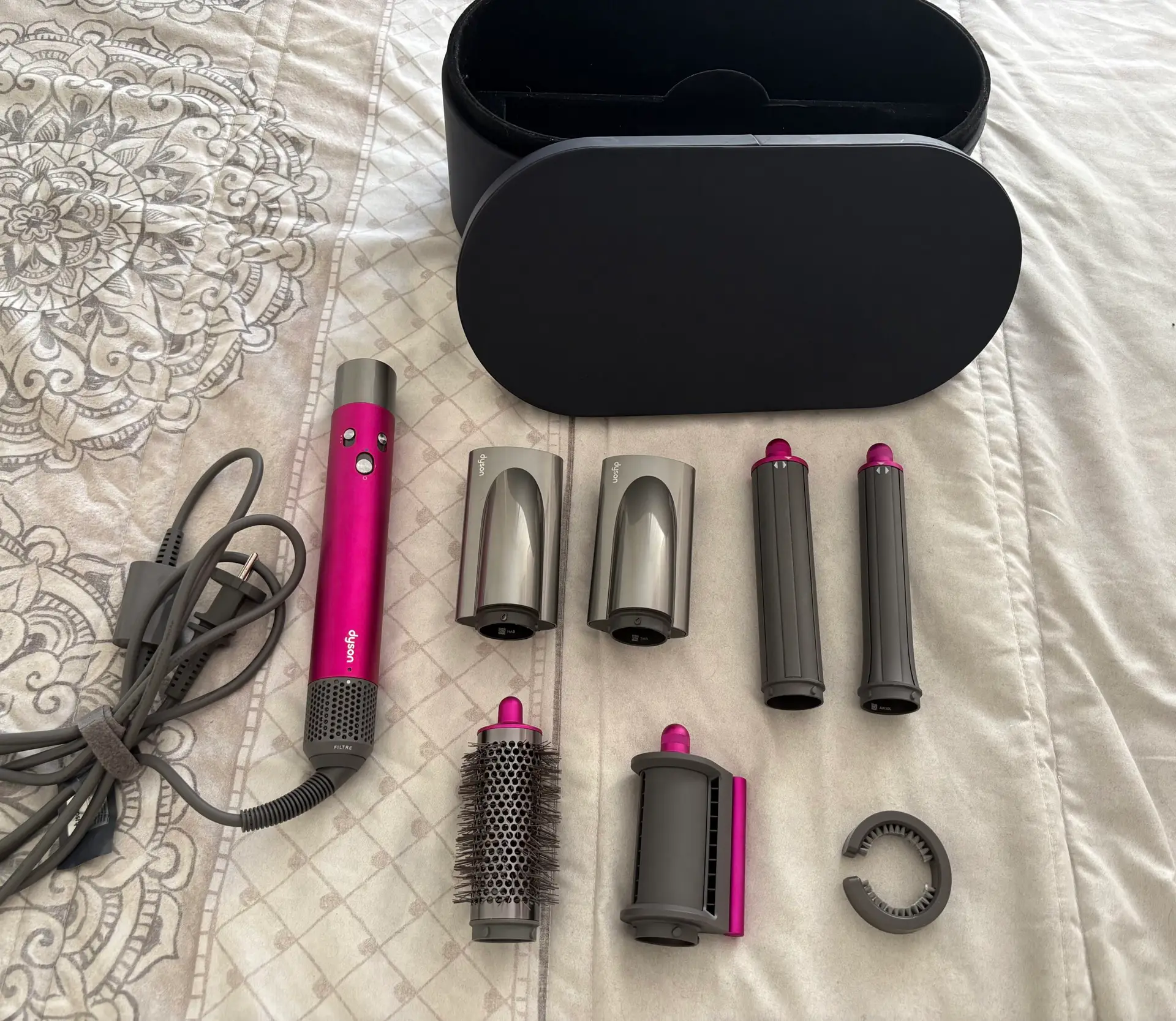 Dyson Airwrap HS05 Completo Fucsia + Todos los accesorios